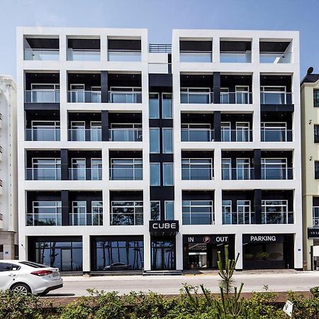 Gangneung Gyeongpodae Hotel Cube Exterior foto