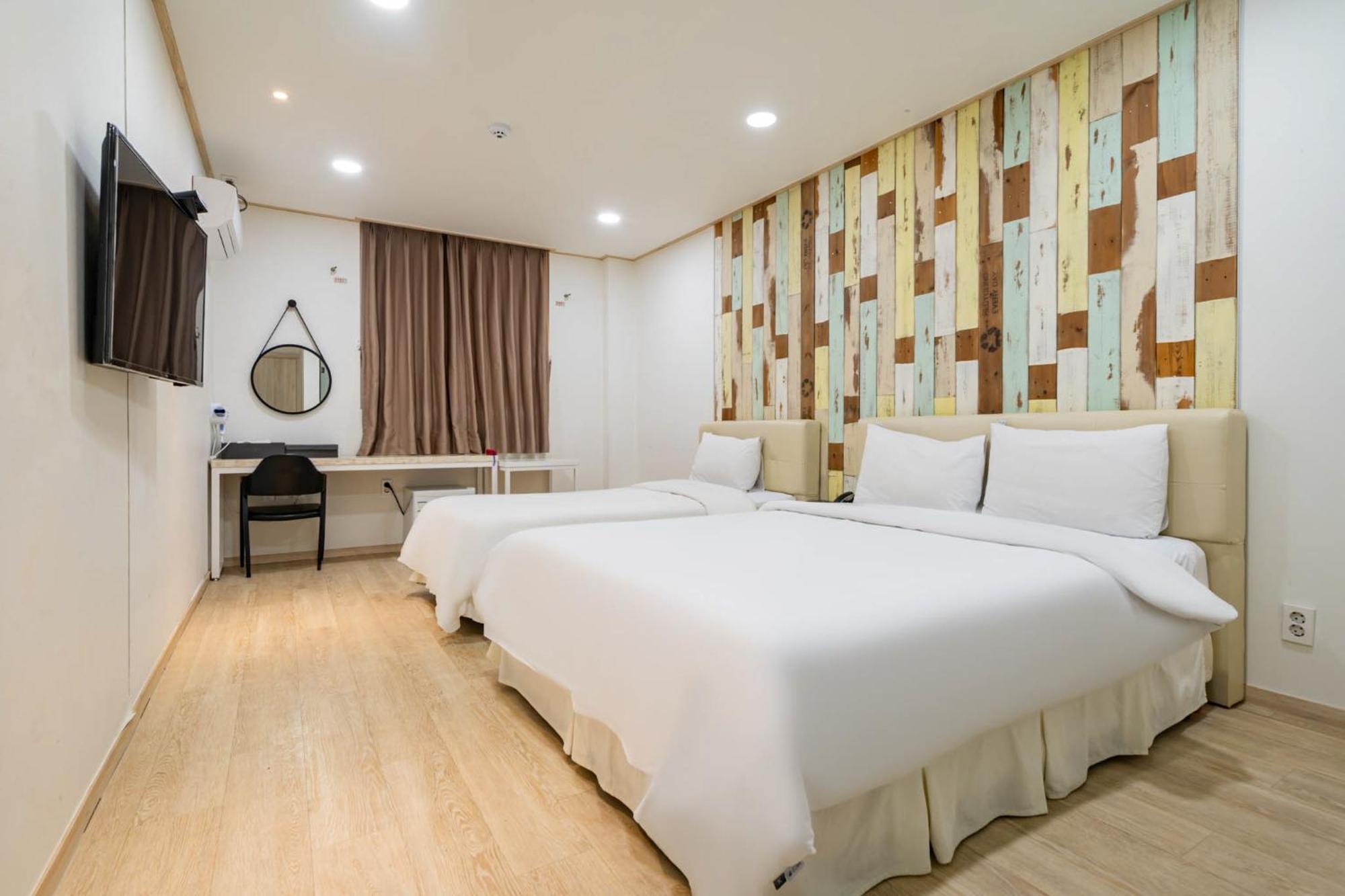 Gangneung Gyeongpodae Hotel Cube Exterior foto