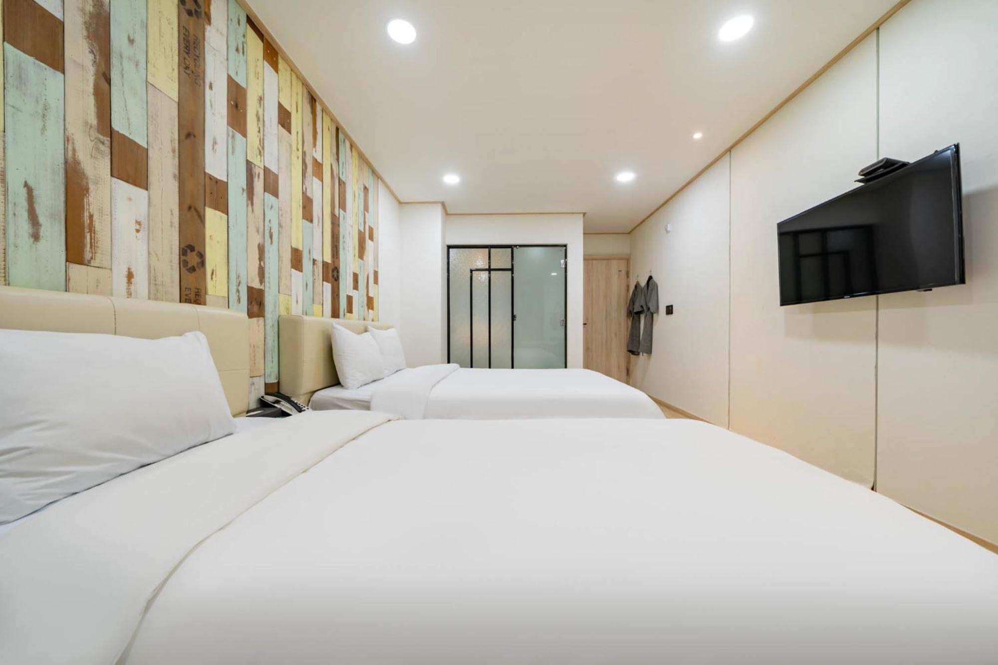 Gangneung Gyeongpodae Hotel Cube Exterior foto