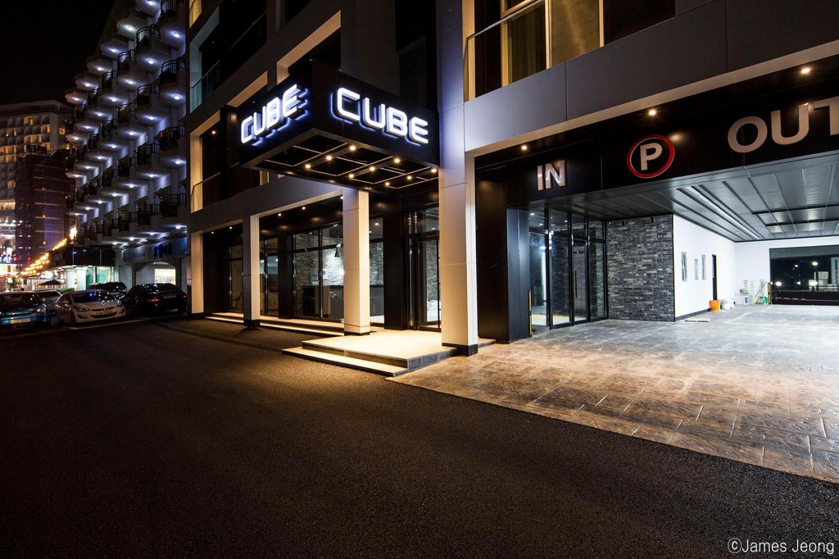 Gangneung Gyeongpodae Hotel Cube Exterior foto