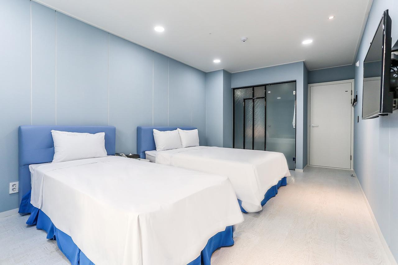 Gangneung Gyeongpodae Hotel Cube Exterior foto